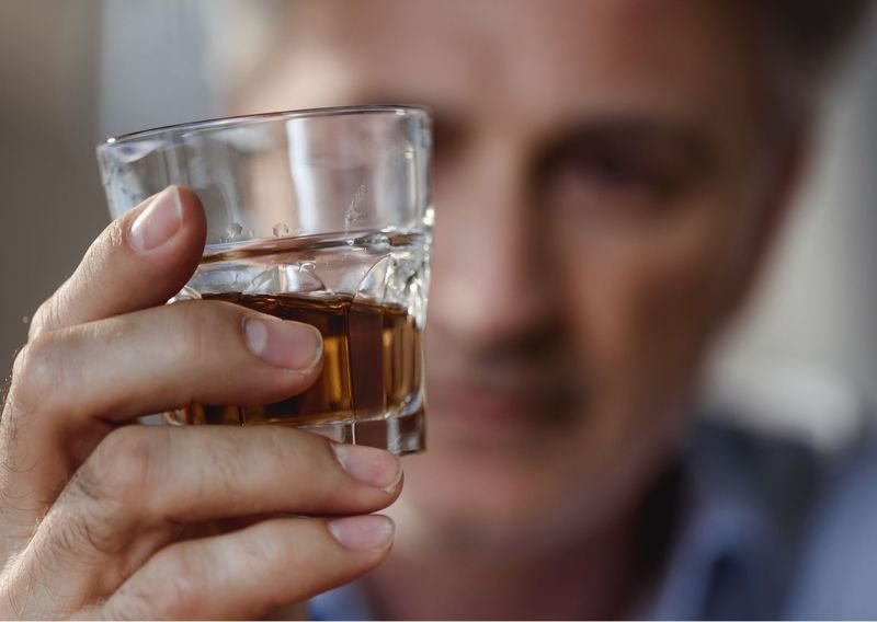The first drink, illustrative image